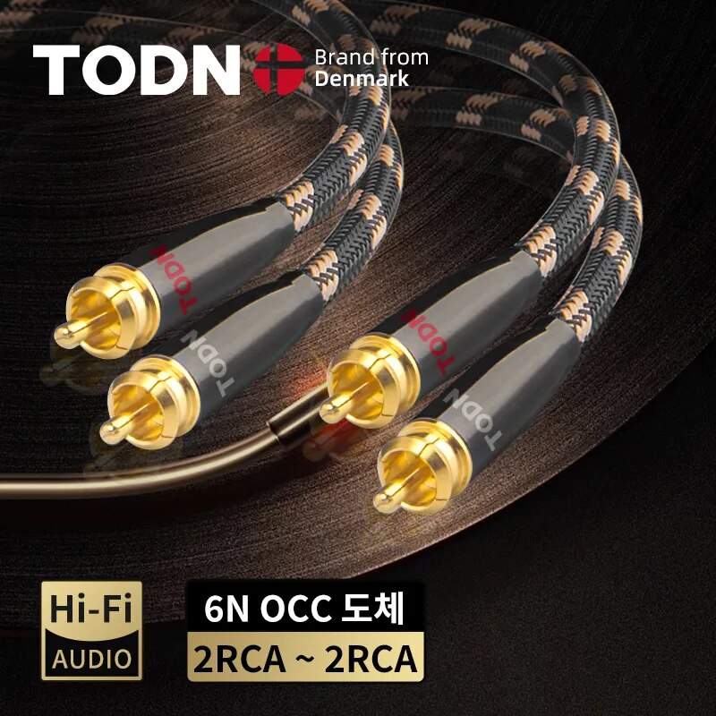 TODN RCA ̺, ̿  ̺,  DAC DAP - TV ڵ ׷ ͼ, 6N occ hifi 2rca to 2rca